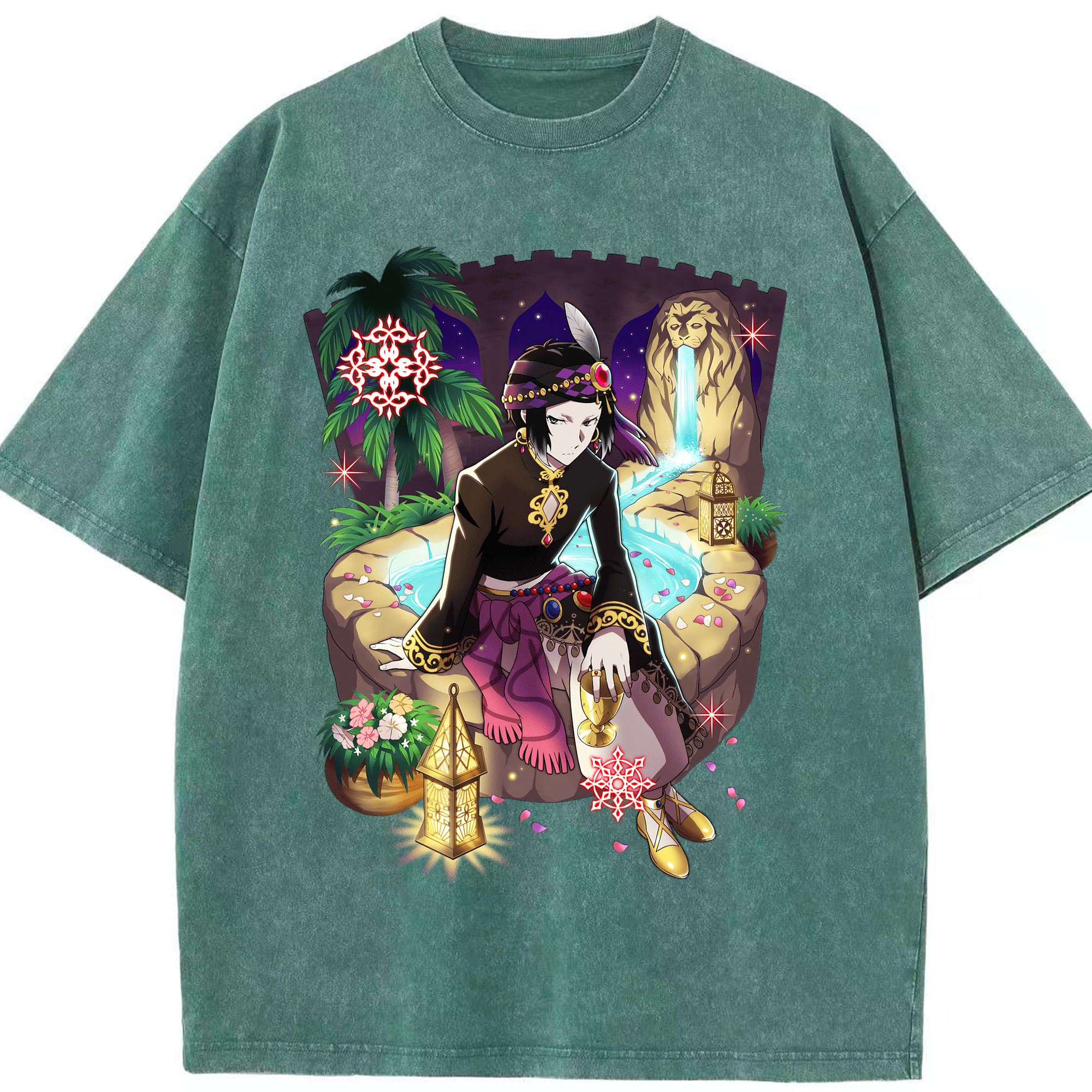 （画像用） 文豪ストレイドッグス Bungo Stray Dogs 綿100% ヴィンテージ風 半袖Tシャツ（フロントプリント）